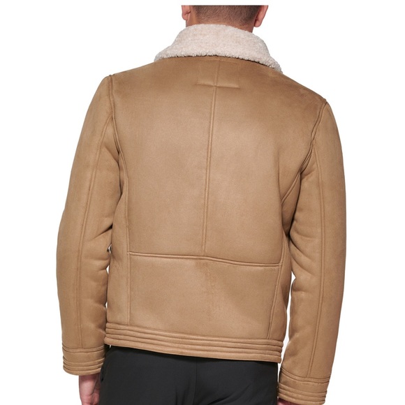 Men's Faux Suede Jacket, Created for Macy's - Picture 2 of 3